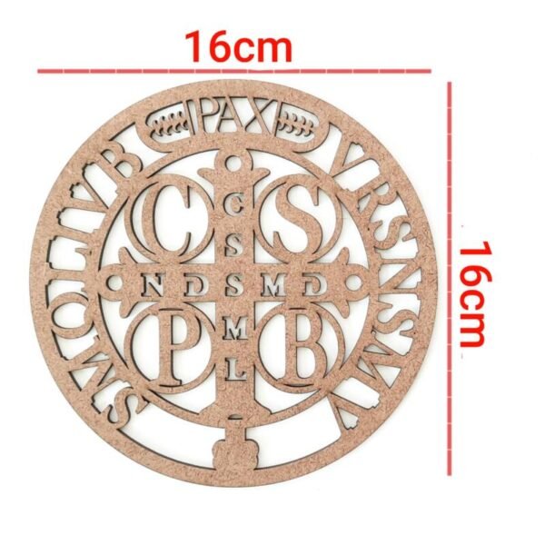 Mandala São Bento 16cm ref 522