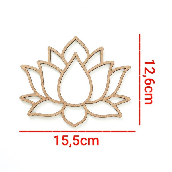 Aplique Flor de Lótus ref 270