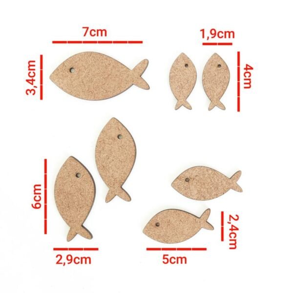 Aplique peixes ref 2283