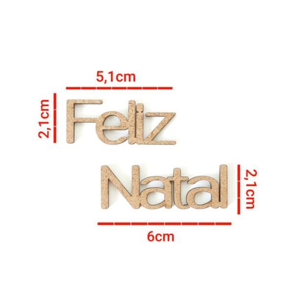 Aplique Feliz Natal ref 105
