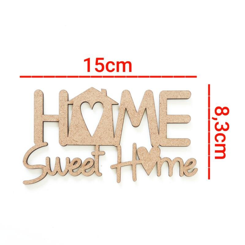 Aplique Home Sweet Home ref 009