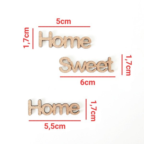 Aplique mini Home Sweet ref 1250