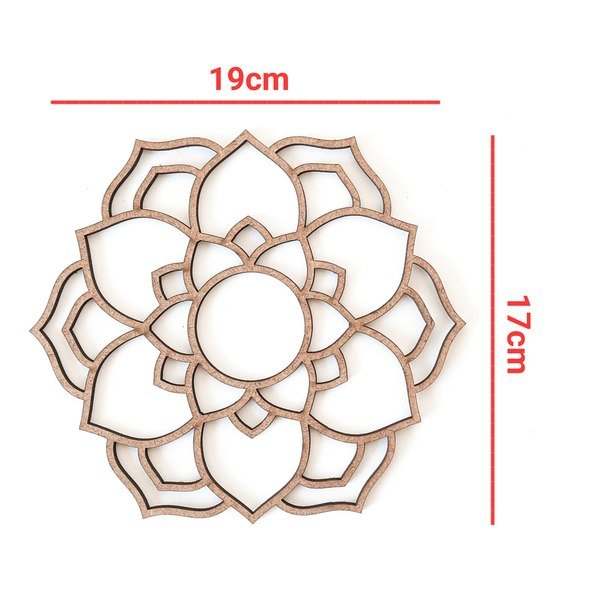 Aplique mandala ref 1470