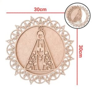 Placa arabesco Nossa Senhora Ap ref 1785