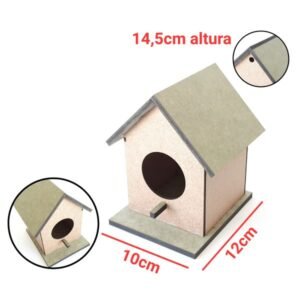 Casinha decorativa de passarinho ref 208