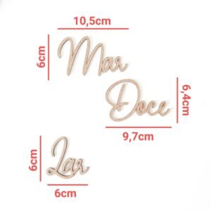 Aplique Mar Doce Lar ref 1542