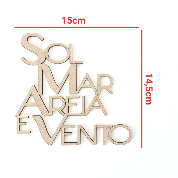 Aplique Mar Sol Areia e Vento ref 392