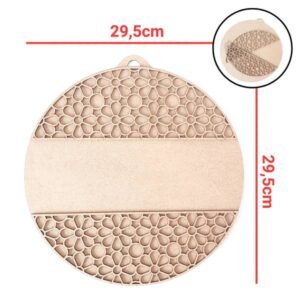 Kit placa + apliques floral ref 2517