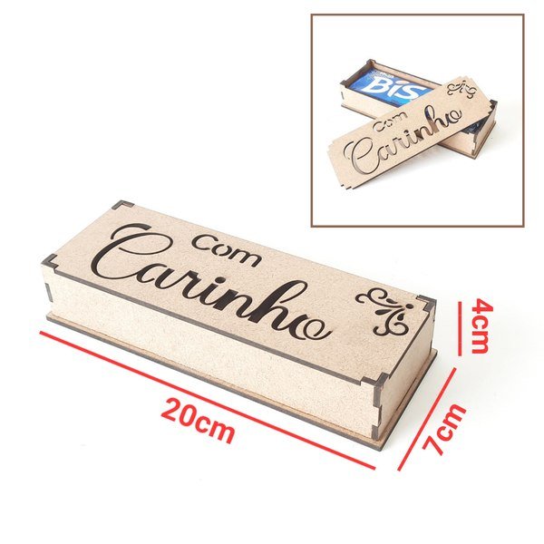 Caixa porta bis Com Carinho ref 1382
