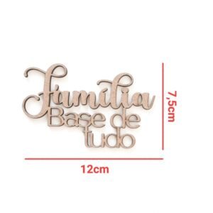 Aplique Família base deu tudo ref 1019