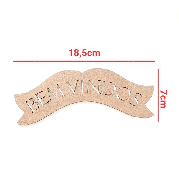 Faixa Bem Vindos vazada P ref 1587