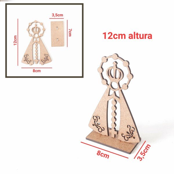 Nossa Senhora c/ base P ref 864