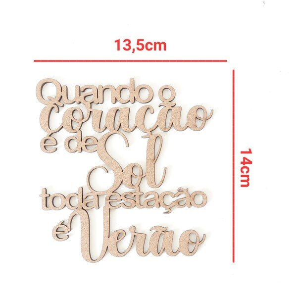 Aplique Quando o Coração é de Sol.. ref 325