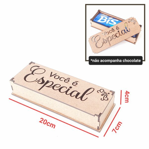 Caixa porta bis Você é Especial ref 1951