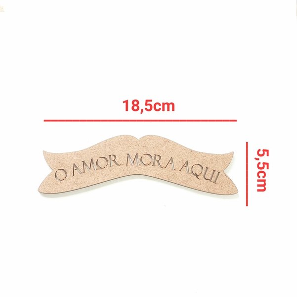 Faixa O Amor mora aqui ref 770