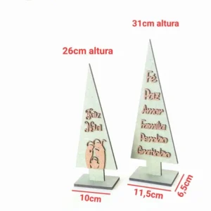 Combo Árvores + presépio + palavras ref 824/825/1666/2394