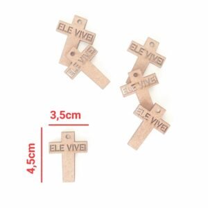 Aplique 6x mini Cruz ref 072