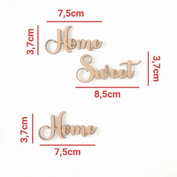 Aplique Home Sweet Home ref 060