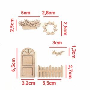 Aplique Mini Porta cerca... ref 2050