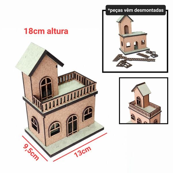 Casinha decorativa ref 2248