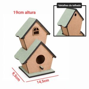 Casinha decorativa passarinho ref 206
