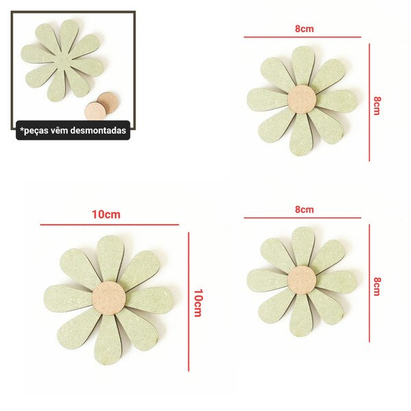 Penca flores ref 1638