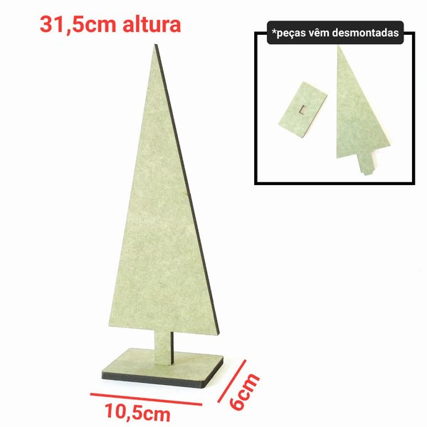 Árvore decorativa Natal lisa ref 825