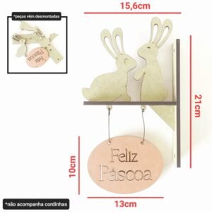 Mão francesa Coelhos ref 2552
