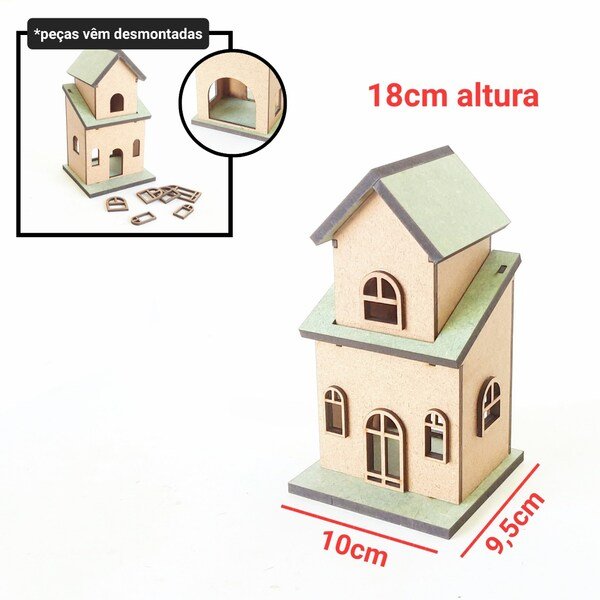 Casinha decorativa ref 1968