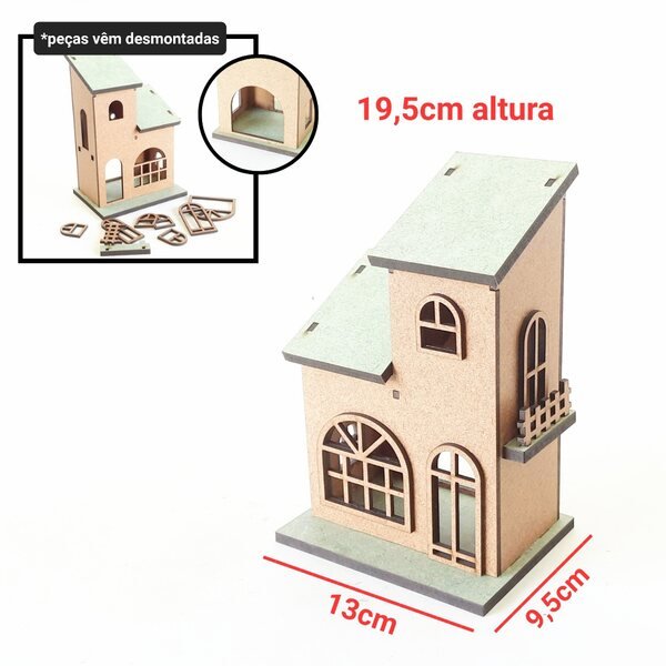 Casinha decorativa ref 2347
