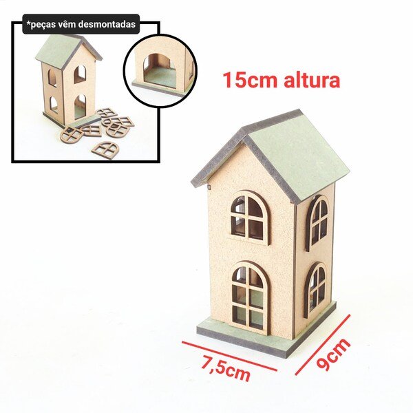 Casinha decorativa ref 327