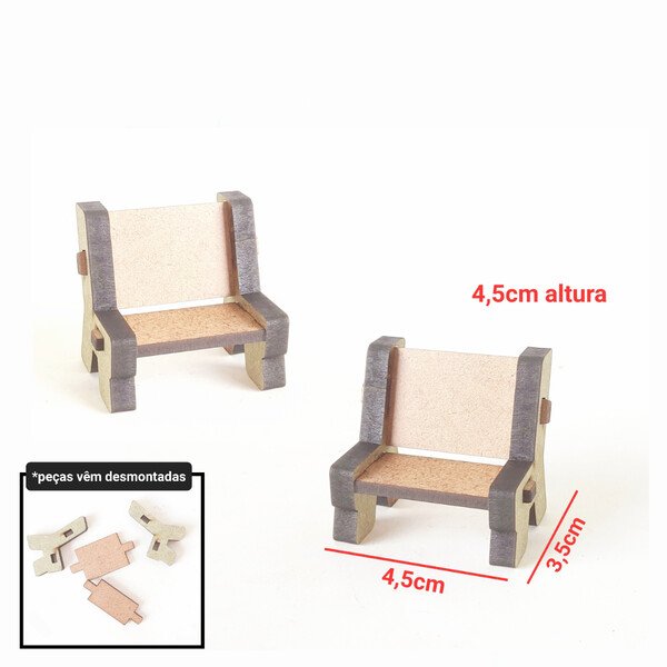 Kit Banco 3D ref 382