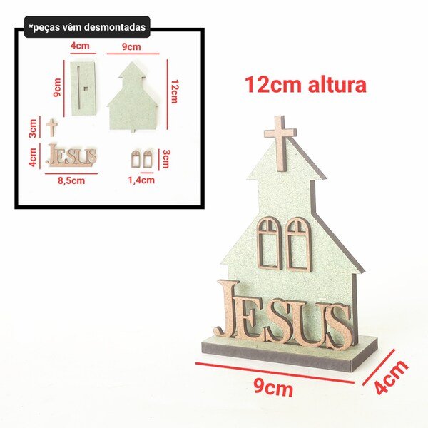 Igreja + Jesus ref 108