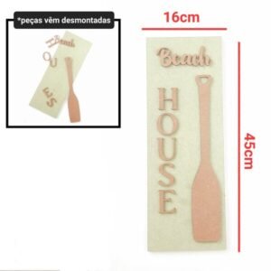 Kit Placa Beach house + remo ref 059