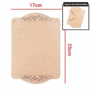 Kit Placa + arabesco ref 1304/1389