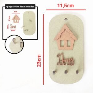 Porta Chaves O Amor mora aqui ref 362