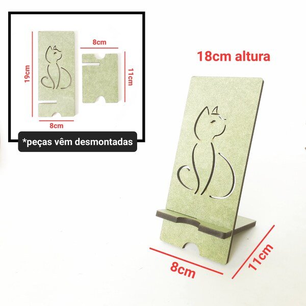 Porta Celular Pet Gato ref 1840