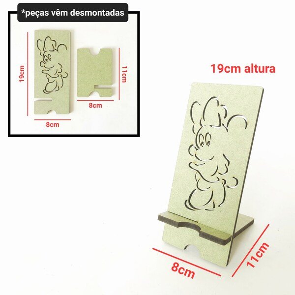 Porta Celular Minnie Mouse ref 2173