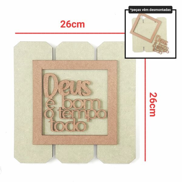 Kit Placa + frase ref 1334/1474