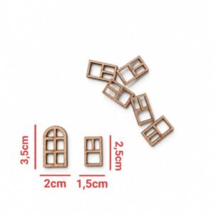 Kit mini porta e janelas ref 641