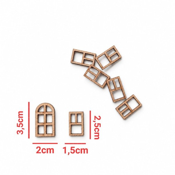 Kit mini porta e janelas ref 641